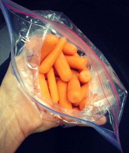 carrots in baggie