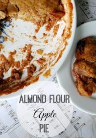 Almond Four Apple Pie (vegan and gluten-free)