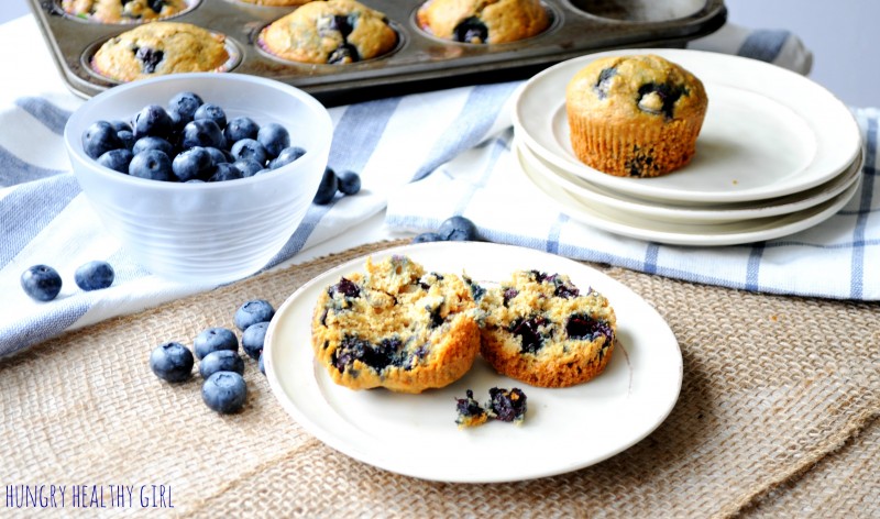A skinny blueberry muffin that doesn't taste skinny!