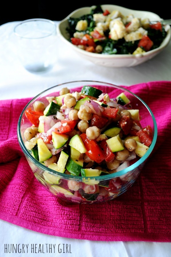An easy fresh summer salad, that's perfect for bringing to your next BBQ or pool party!