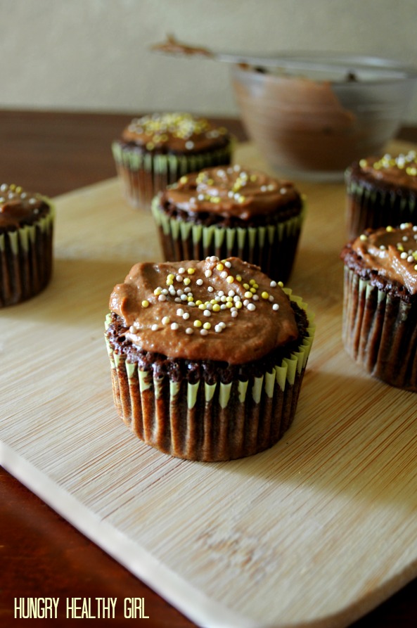 Incredible flourless, gluten-free, paleo chocolate cupcakes- fudgy and oh so decadent!!! You'll never miss the flour!