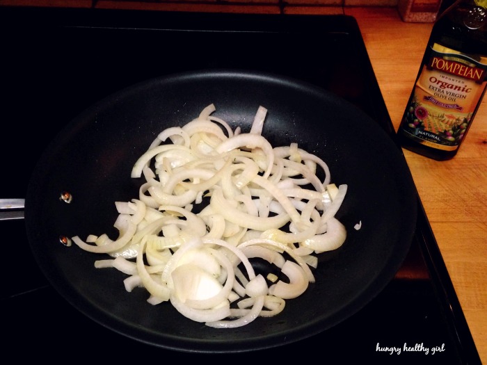 How to caramelize an onion.