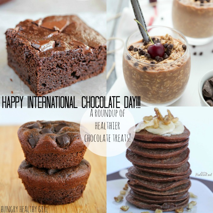 A healthier chocolate recipe roundup to celebrate International Chocolate Day