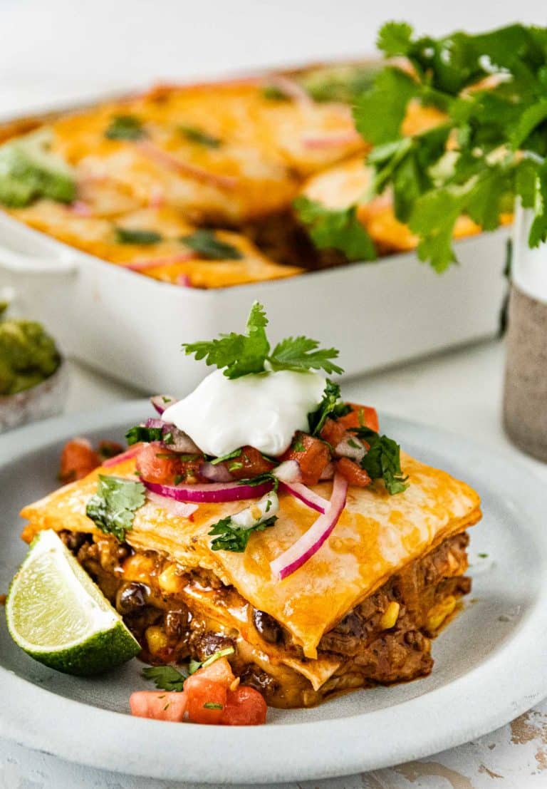 Mexican Lasagna - Kim's Cravings