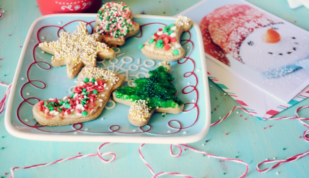 Skinny Cut Out Sugar Cookies- no guilt about having more than one of these delicious little treats!