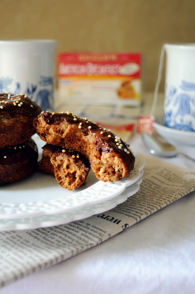 Clean Eating Banana Bread Donuts- A healthy donut? Yes, please!