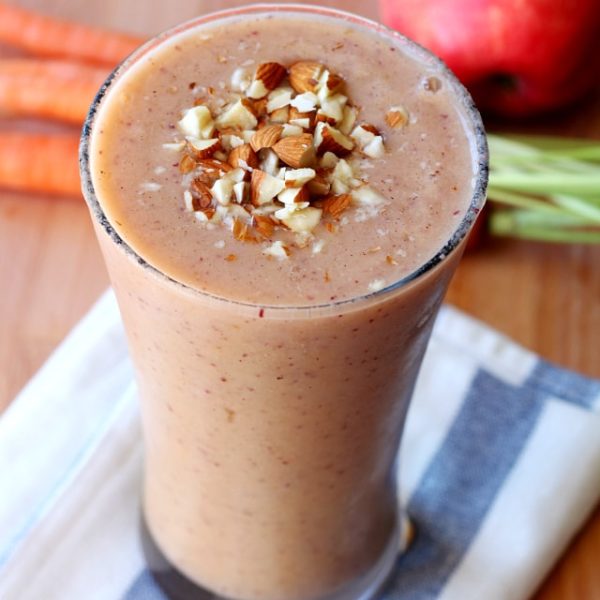 Carrot Apple Protein Smoothie