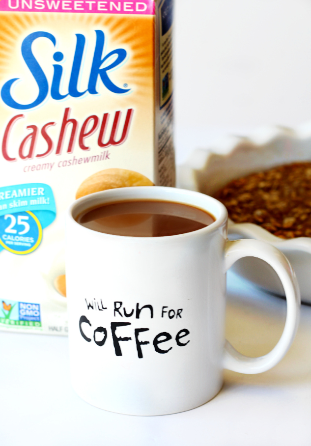Silk Cashewmilk is perfect in my morning coffee!
