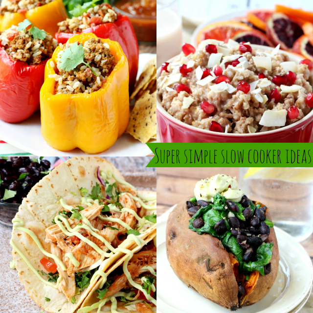 A round up of my favorite super simple slow cooker meals that are all included in my regular rotation and are enjoyed by the whole family!