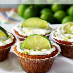 Key lime Cupcakes- the quintessential summer flavor in delicious paleo cupcakes!