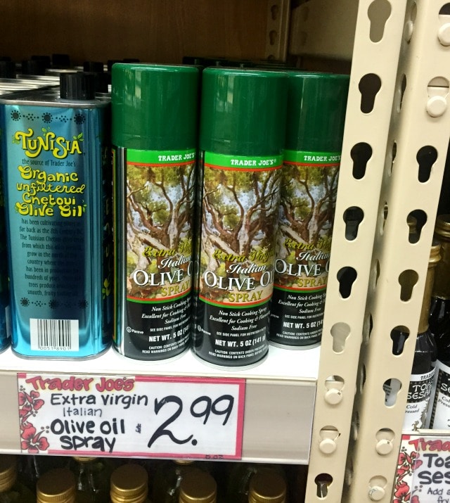 olive oil cooking spray