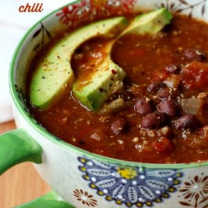 Easy 30 Minute Chili- You won't believe how incredibly flavorful this quick and easy chili tastes.