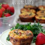 These mini spinach prosciutto quiche cups are perfect for your next brunch and are even great served alongside a salad for a light lunch.