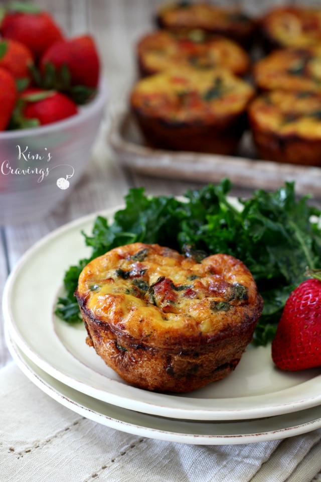 These tasty quiche cups were quickly cobbled up by the whole family. And there I was hoping for leftovers! I think I may need to double the recipe next time. Quiche cups would make a super convenient grab-n-go snack or breakfast.