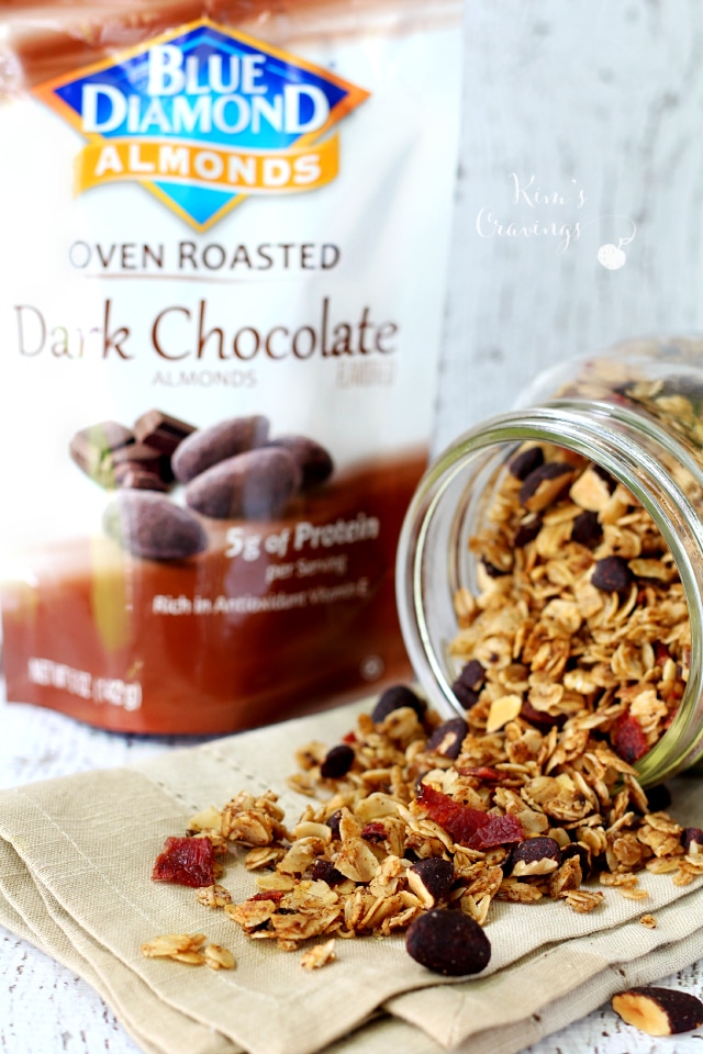 Quick and Easy Bacon Granola- the most over-the-top delicious combo of sweet and salty!
