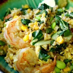 Quick and easy fried rice is perfect for busy weeknights and meets all of requirements for a fast tasty meal that's sure to satisfy the whole family!