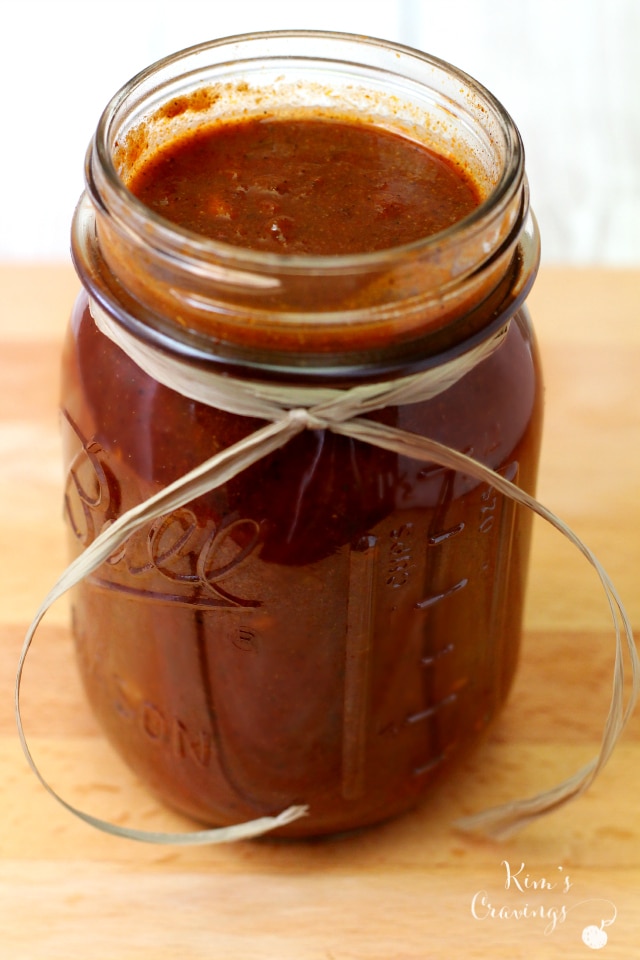 Quick and flavorful homemade enchilada sauce.