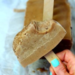 These 4 Ingredient Vegan Chocolate Pops are quick, easy and deliciously refreshing- the perfect weapon to combat hot summer days!