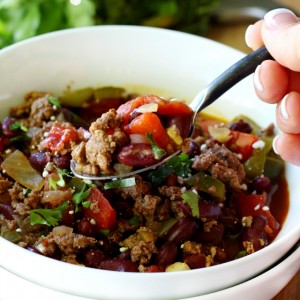 Clean Eating Bison Chili is so easy to make and so mouthwatering, your tastebuds will dance! This nutritious meal choice is filling, full of flavor and perfect for those picky "meat and potato" people that are easing into healthier eating.