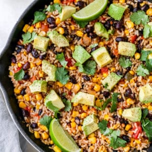 mexican brown rice 4