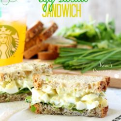 Are you a fan of the Starbucks egg salad? You're so going to love my healthier, just as scrumptious version!