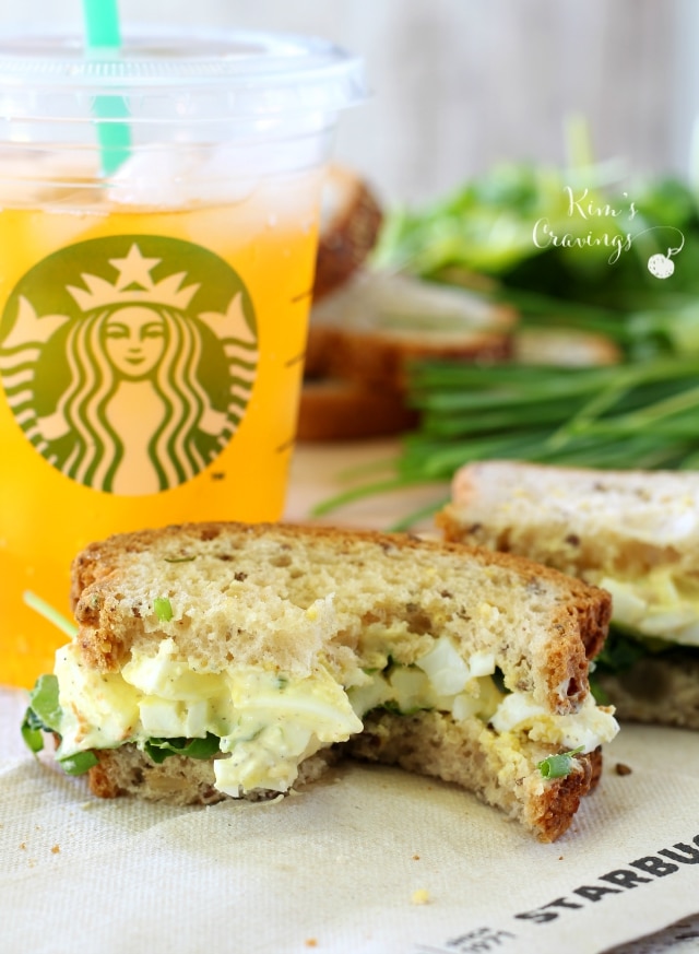 Are you a fan of the Starbucks egg salad? You're so going to love my healthier, just as scrumptious version!