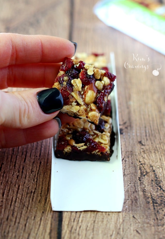 goodnessknows®snack squares- crafted with real fruit, dark chocolate and whole nuts in bite-size portions, it's a great way to do something good for ourselves!