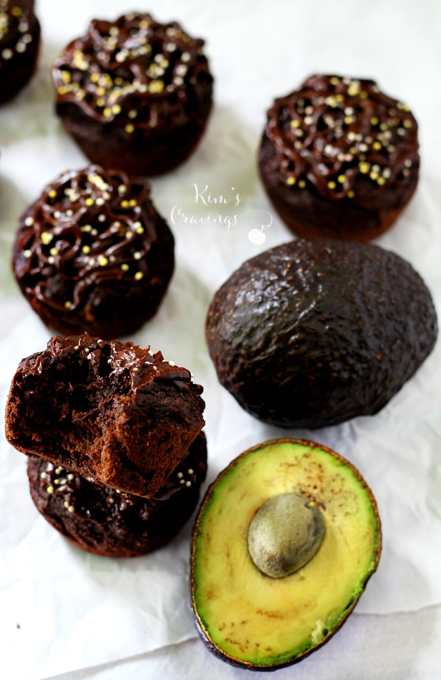 Chocolate Avocado Cupcakes might just be the craziest sounding cupcake you’ve ever heard of, but I promise they’re everything you want in a sweet treat. These chocolaty gems of deliciousness are rich and decadent with a hint of sweetness.