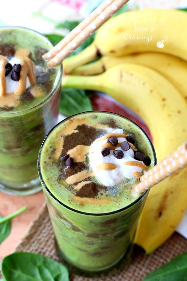 Quite possibly the most scrumptious smoothie you will ever sip- this Peanut Butter Cup Superfood Smoothie is packed protein and nutrient-rich ingredients, but tastes just like a drinkable peanut butter cup! (gluten-free, dairy-free and vegan)