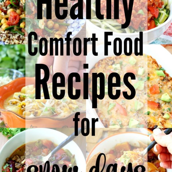 Whether it's steamy soup or a cozy warm casserole you're craving, there's something for everyone in this collection of over 20 Healthy Comfort Food Recipes for Snow Days. Enjoy!
