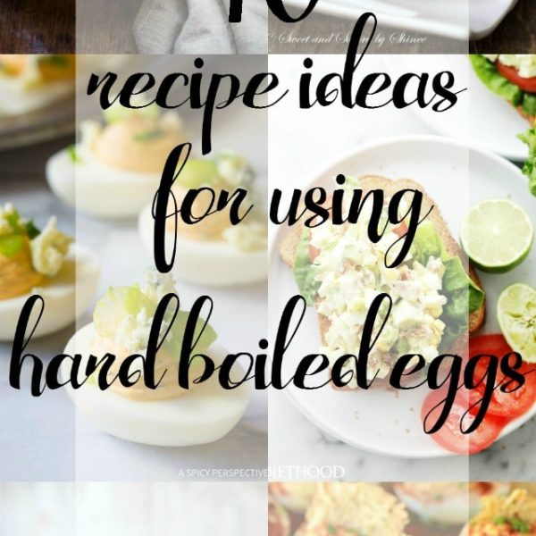 There are so many incredible hard boiled egg recipe ideas on Pinterest, which inspired me to share 10 Recipe Ideas for Using Hard Boiled Eggs.