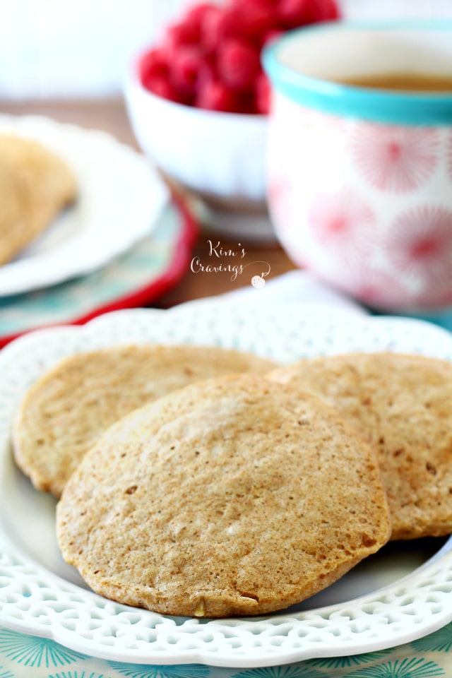 Creating healthy, low-fat, whole grain pancakes that are light and fluffy is not an easy feat, but with the right balance of ingredients, it can be done!
