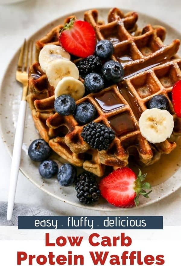 how to make Low Carb Protein Waffles
