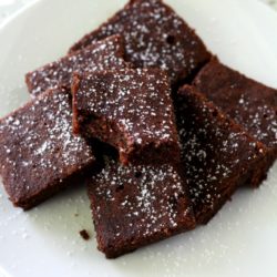 These Healthy Espresso Brownies are naturally gluten free, made with healthier ingredients and have the most over-the-top delicious espresso flavor, that cannot be denied!