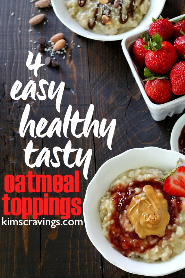 Although oatmeal is great on it's own, it really shines and can be even more nutritious with my 4 Easy, Tasty, Healthy Oatmeal Toppings.