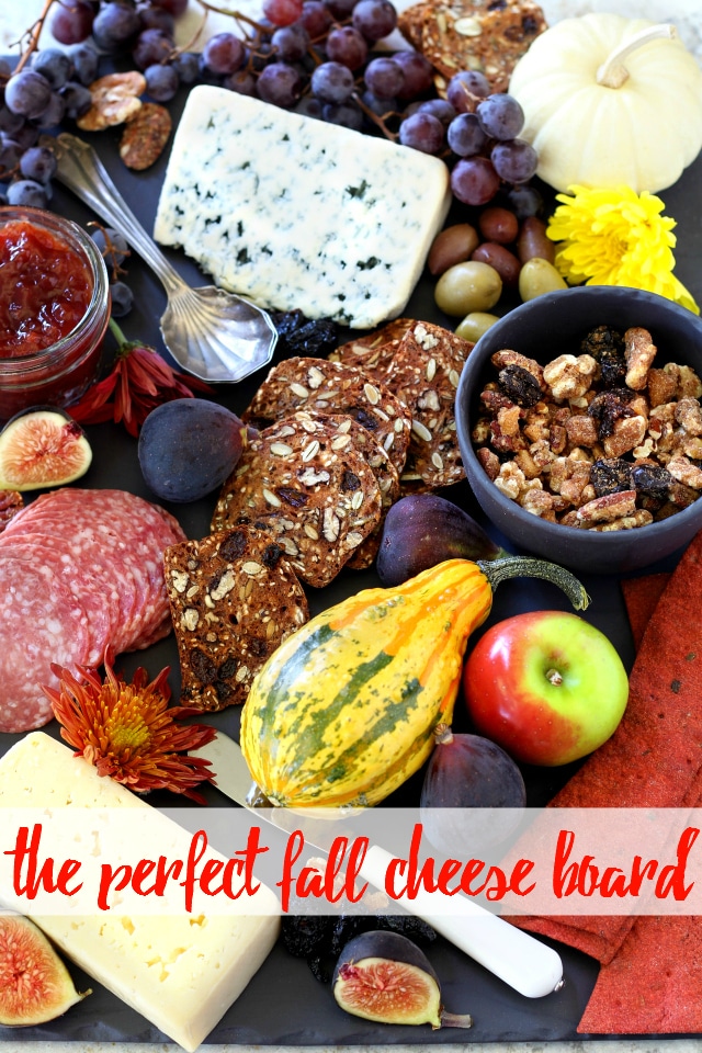 'Tis the season for entertaining, parties and gatherings! Whether you're looking to keep guests satisfied and entertained before dinner or you're just in need of a unique snack option, the perfect fall cheese board is the way to go.