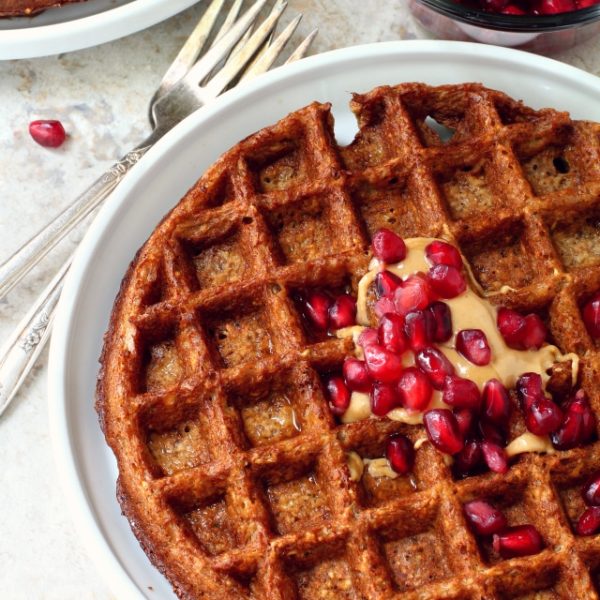 Flourless Gingerbread Waffles or Pancakes Kim's Cravings