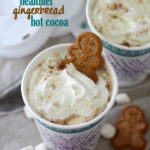 hot cocoa in a travel cup