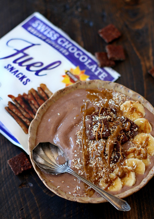 This Chocolate Peanut Butter Protein Smoothie Bowl is creamy, smooth, chocolatey, peanut buttery (is that a word), plant-based and ready to go in just a few short minutes. All of my favorite flavors in one bowl!