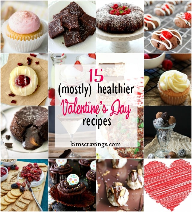 15 (mostly) Healthier Valentine's Day Recipes for your sweetie!