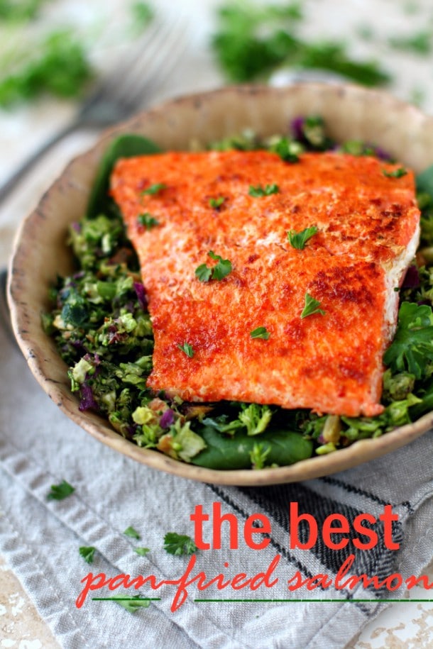 The Best Pan-Fried Salmon - Kim's Cravings