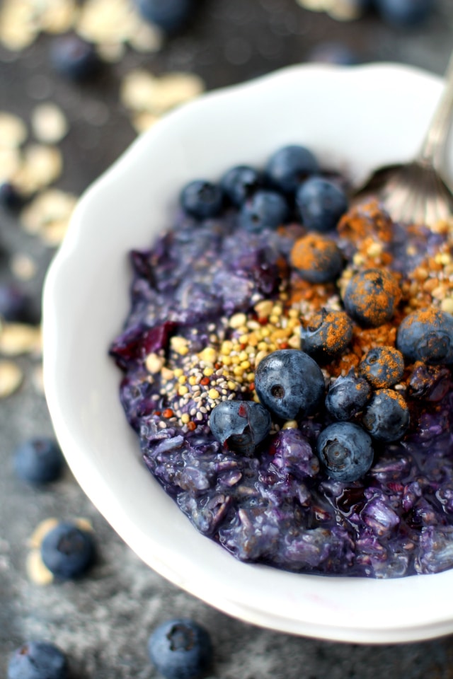 Freshen up your morning routine by prepping Blueberry Pie Overnight Oatmeal the night before. You'll wake up to a healthy, satisfying breakfast that's ready to go when you are and a whole lot of deliciousness!