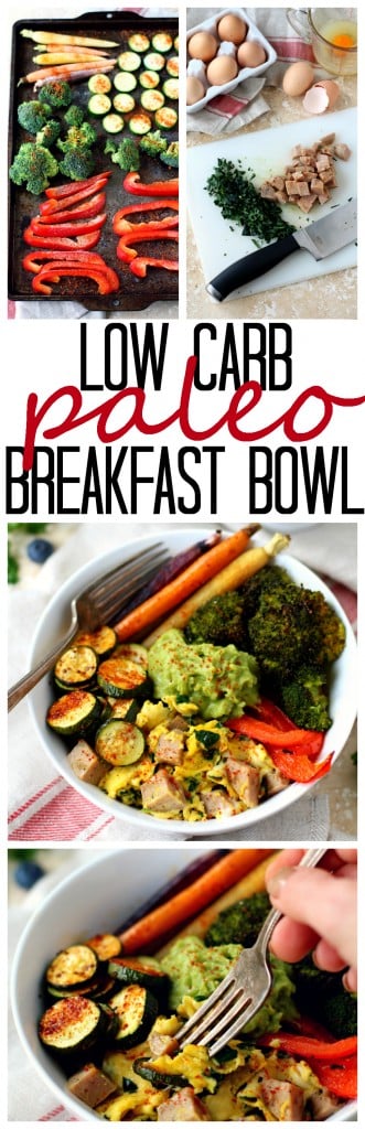 Ready to start the day with full power? With this Low Carb Paleo Breakfast Bowl, you’ll find yourself more focused and content the rest of the day. It's grain free, dairy free, sugar free, and absolutely delicious! 