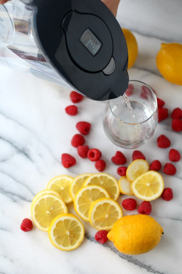 Sweet, tangy and wonderfully refreshing Frozen Raspberry Lemonade with just 4 ingredients, made completely from scratch. No frozen concentrate here!