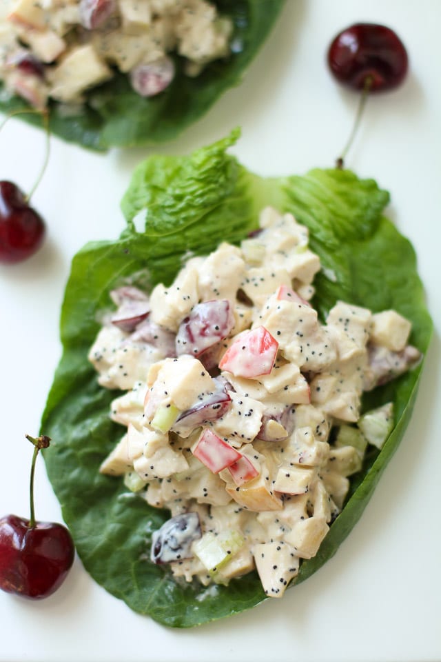 A new twist on classic chicken salad, this Ultimate Cherry Chicken Summer Salad is a light, fresh, delicious meal that is so easy to throw together! 