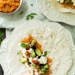 Sweet Potato Black Bean Breakfast Burritos - You’re going to love this healthy, tasty, protein-packed breakfast! {gluten-free & dairy-free}