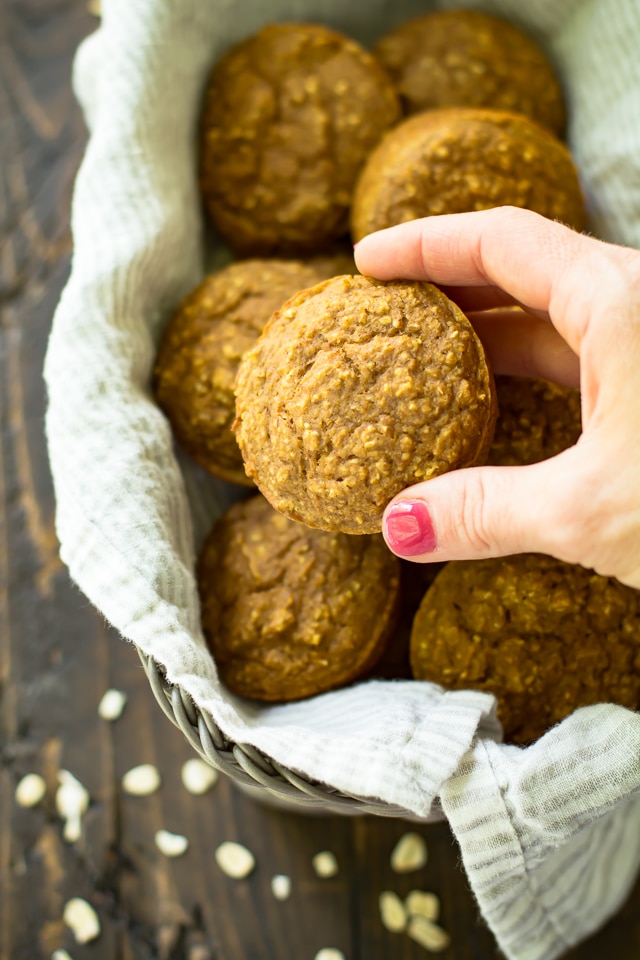 Moist and packed with fall flavor and the perfect amount of spice, these Pumpkin Protein Muffins are so delicious that I can guarantee no one will ever know that they're loaded with protein and healthy carbs, and that they are low in sugar! With this winning combination of flavor and nutrition, they are sure to be a hit this fall season!