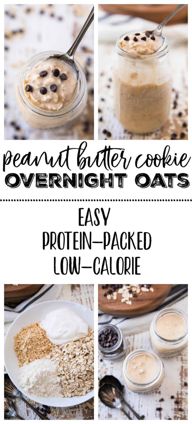 If you’re as obsessed with overnight oats as I am, you can never have too many combinations! These Peanut Butter Cookie Overnight Oats are the EASIEST healthy, protein-packed breakfast of all time, and so delicious. 