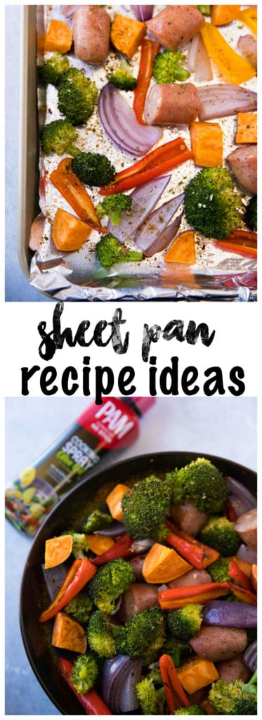 The Best Sheet Pan Recipe Ideas are easy, fast, made in just one pan and the choices are endless. These recipe ideas also make for the perfect meal prep options and/or weeknight dinners!