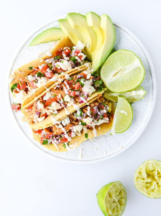 Easy Weeknight Chicken Tacos From How Sweet Eats